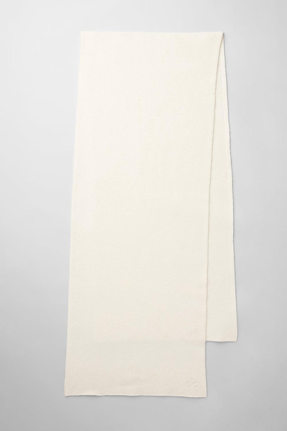 Bufanda Alo Yoga Merino Wool Oversized Mujer Ivory | Colombia  AXNM-61583