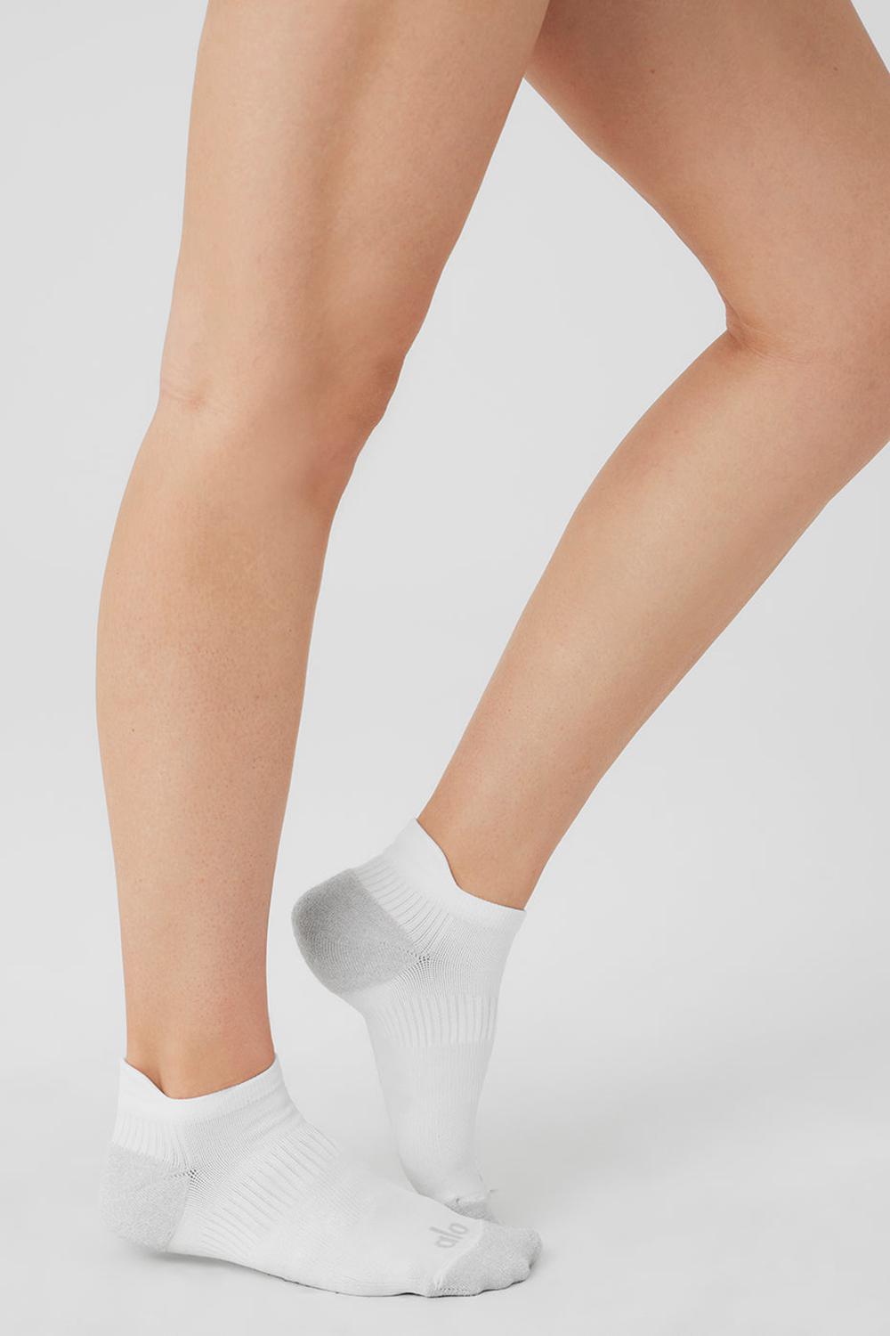 Calcetines Alo Yoga Performance Tab Mujer Blancas Gris | Colombia  PRGZ-80192