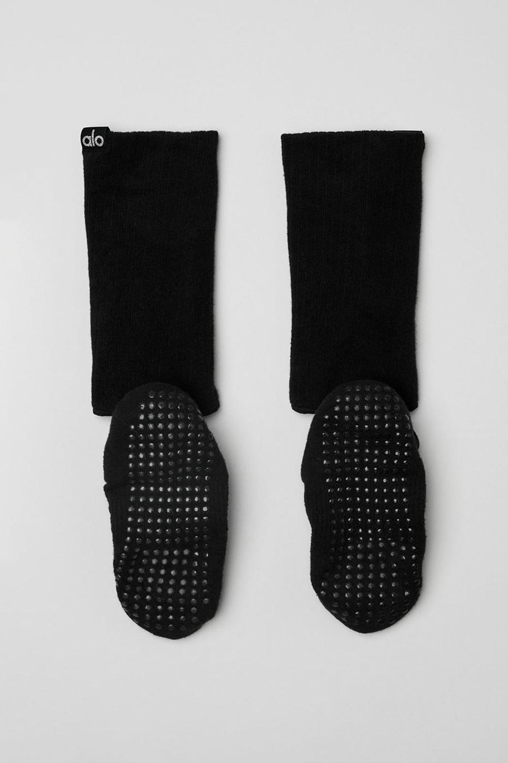 Calcetines Alo Yoga Strappy Siren Grip Mujer Negras | Colombia  WUCY-76134