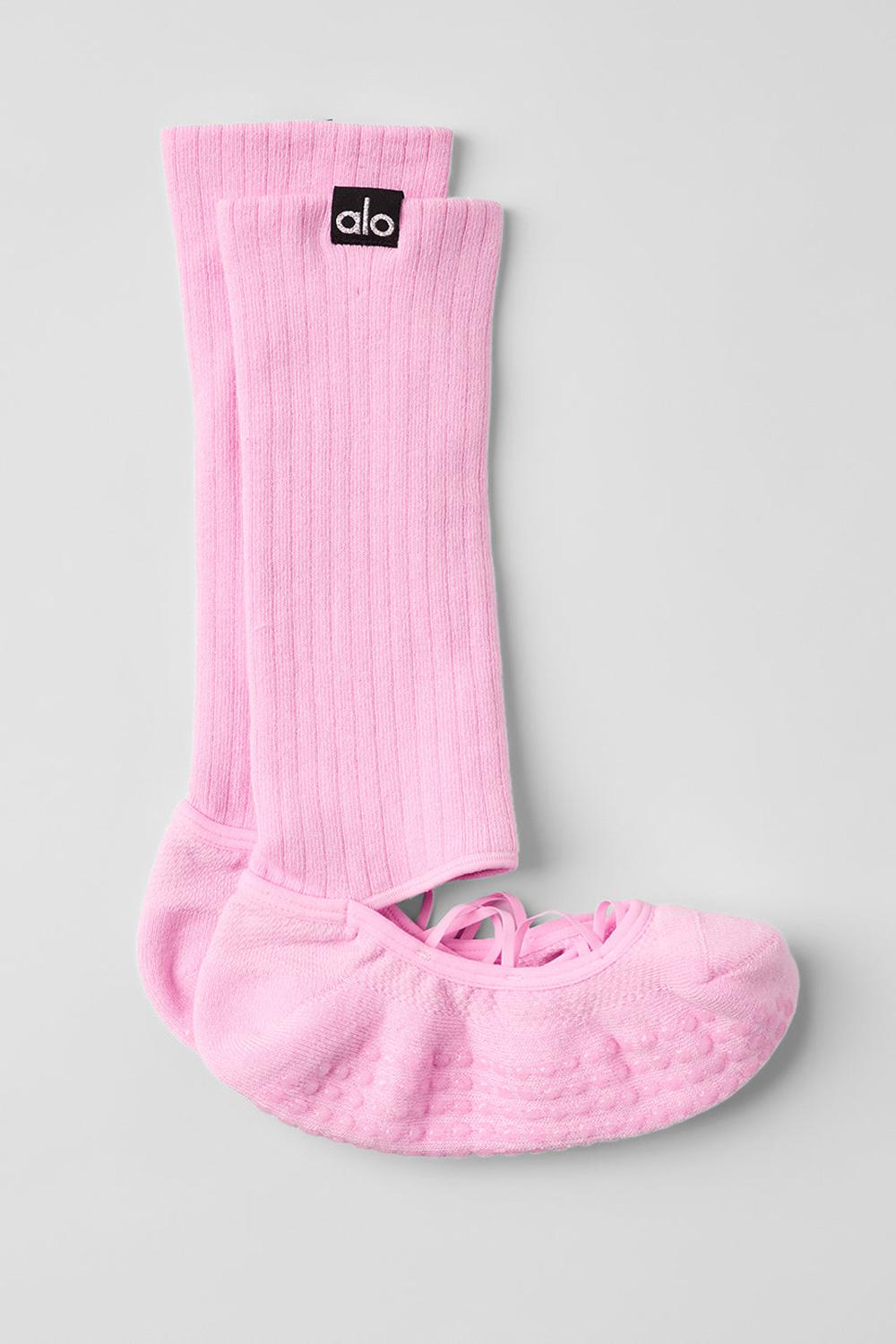 Calcetines Alo Yoga Strappy Siren Grip Mujer Rosas | Colombia  GOYQ-16859