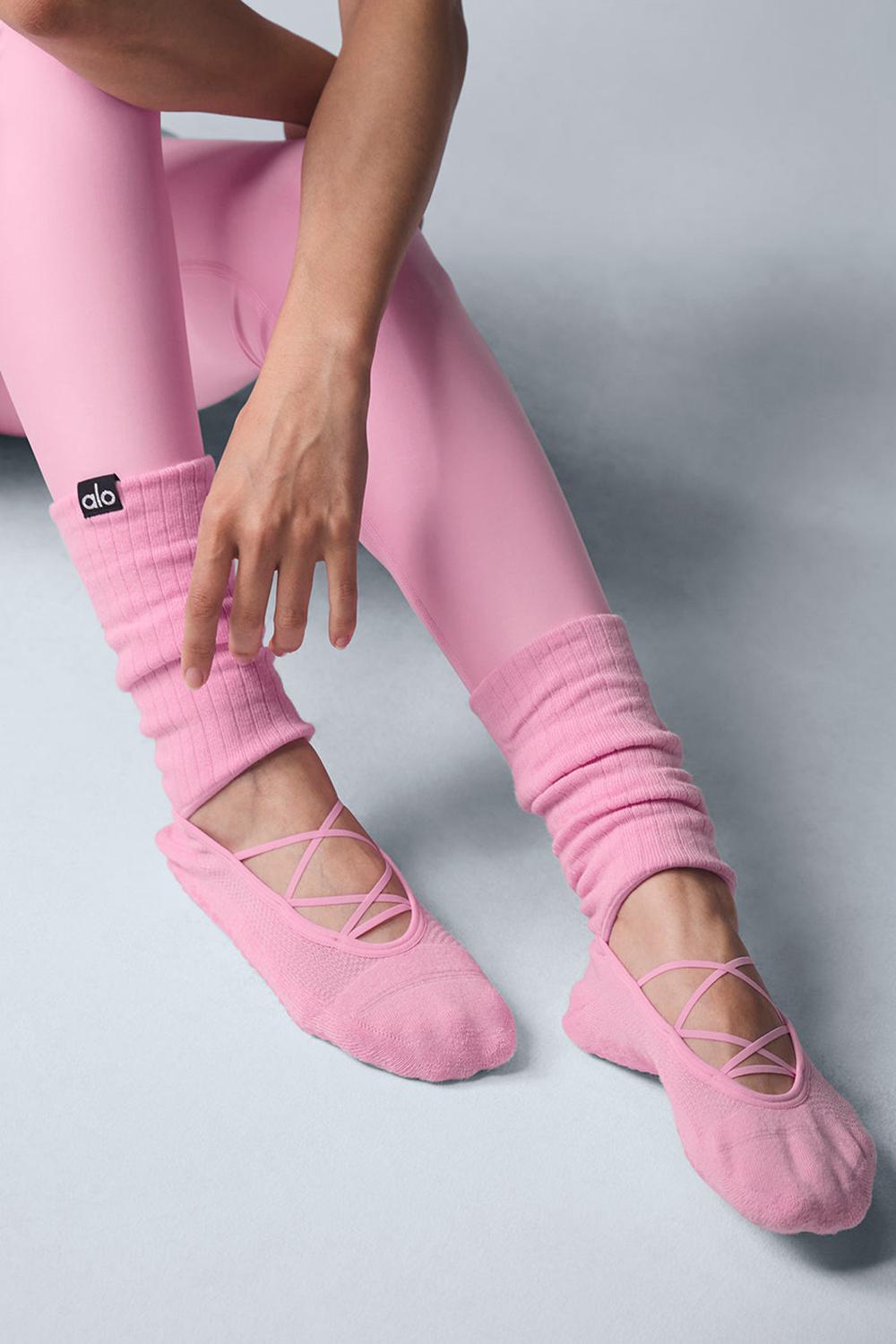 Calcetines Alo Yoga Strappy Siren Grip Mujer Rosas | Colombia  GOYQ-16859