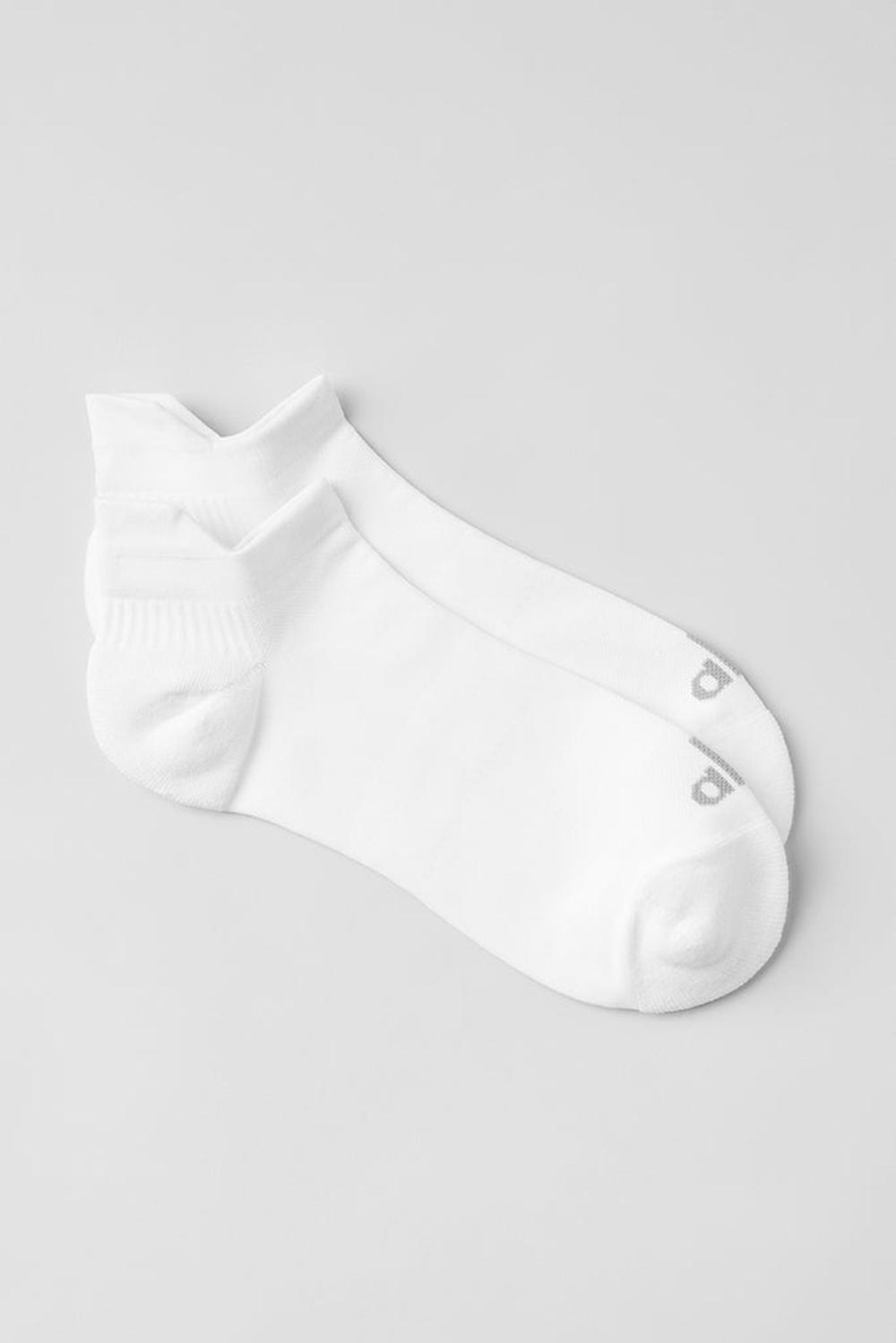 Calcetines Alo Yoga Unisex Performance Tab Mujer Blancas Titanium | Colombia  EVXN-93217