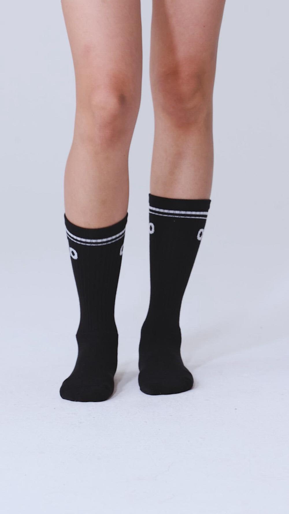 Calcetines Alo Yoga Unisex Throwback Mujer Rosas Blancas | Colombia  YBRG-96235