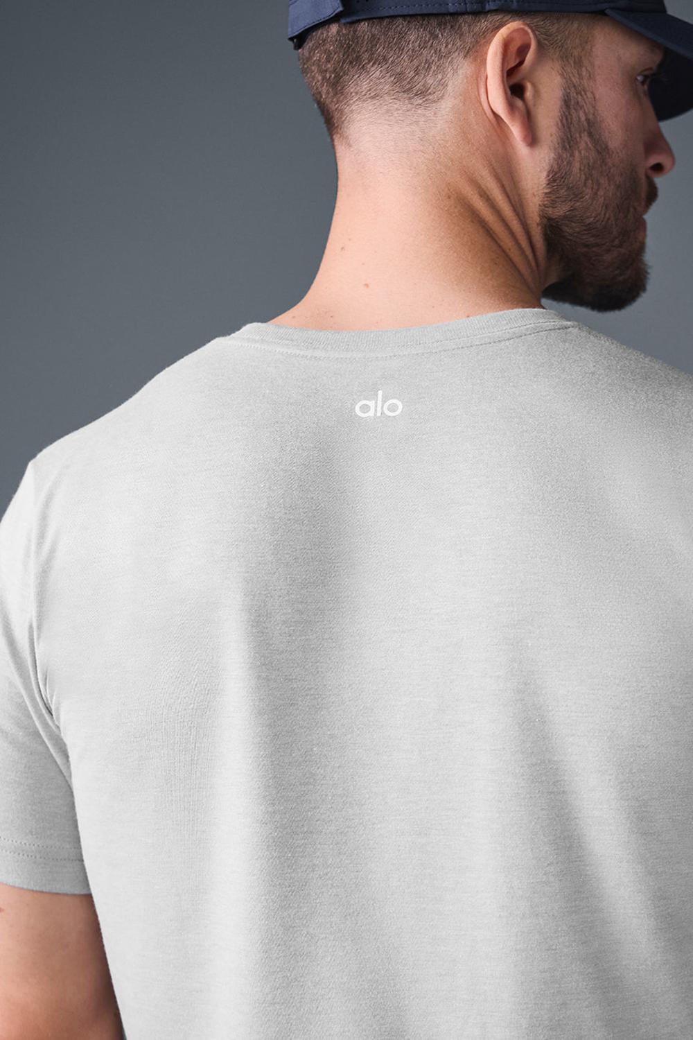 Camisetas Running Alo Yoga Triumph Hombre Gris | Colombia  ERTD-96820