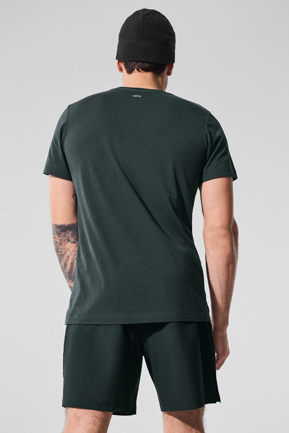 Camisetas Running Alo Yoga Triumph Hombre Verde | Colombia  HGWF-68973