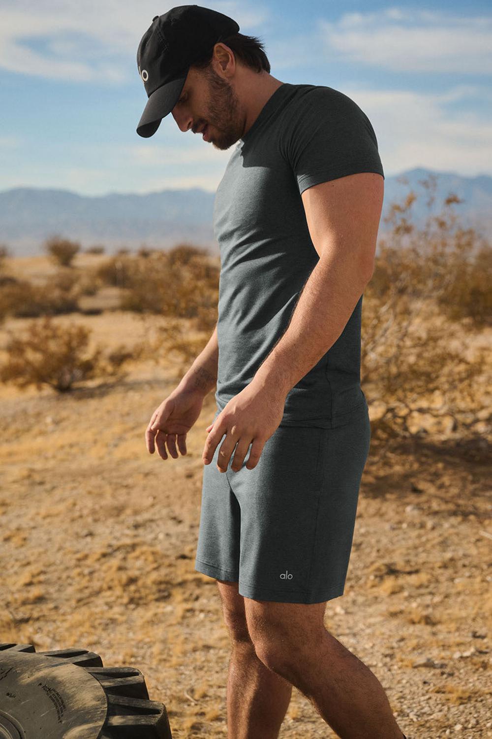 Camisetas Running Alo Yoga Triumph Hombre Verde | Colombia  HGWF-68973