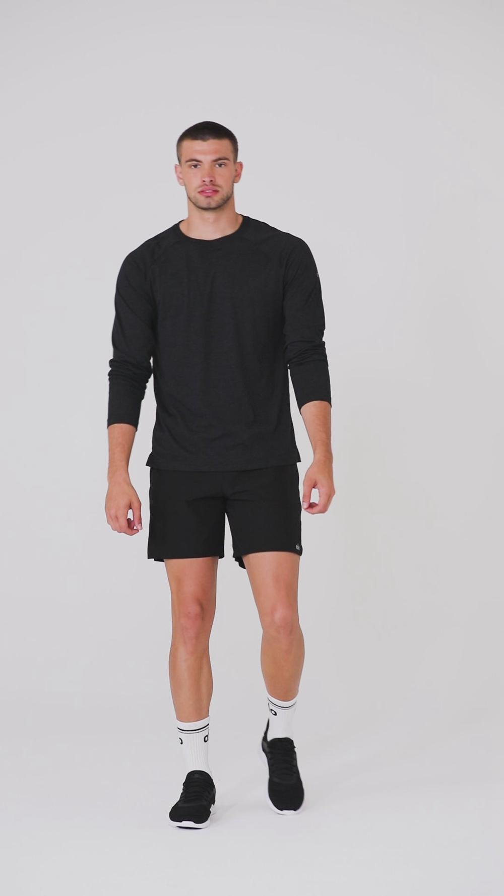 Camisetas Running Alo Yoga Triumph Long Sleeve Hombre Verde | Colombia  SAHB-16735