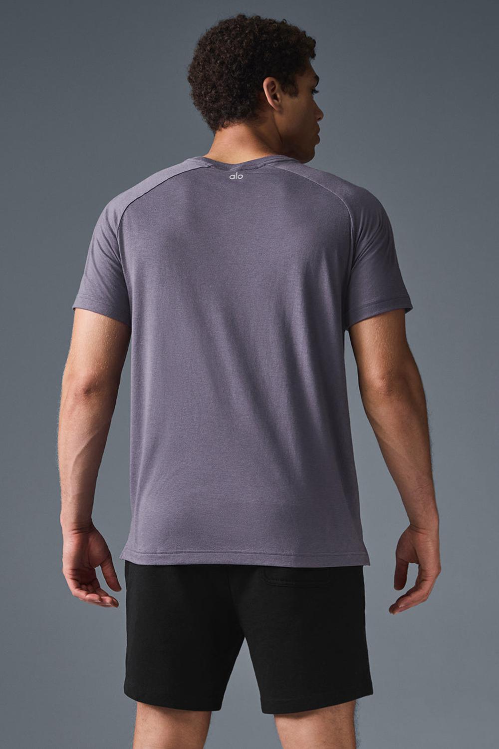 Camisetas Running Alo Yoga Triumph Raglan Hombre Italian Plum | Colombia  WUEN-85961