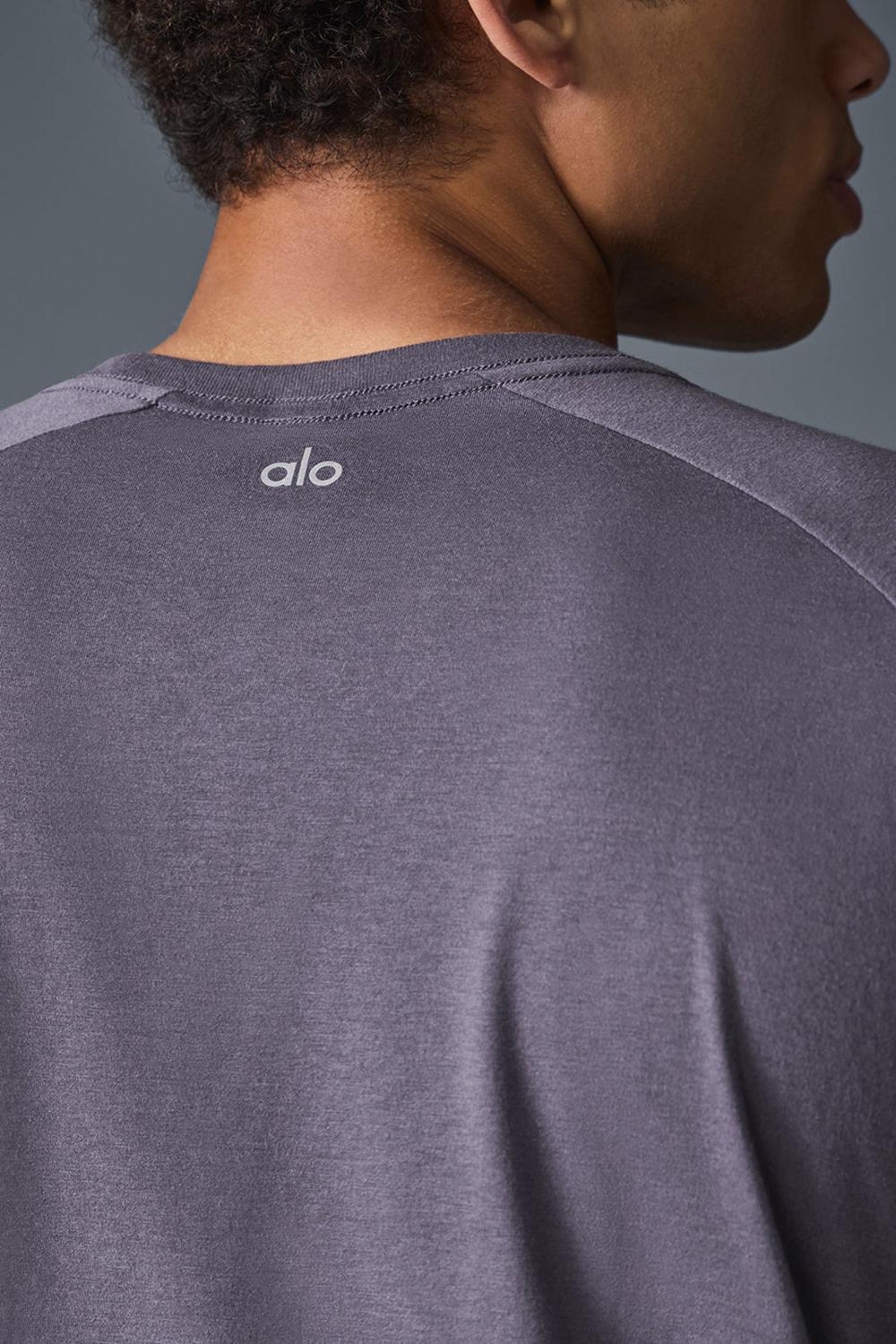 Camisetas Running Alo Yoga Triumph Raglan Hombre Italian Plum | Colombia  WUEN-85961