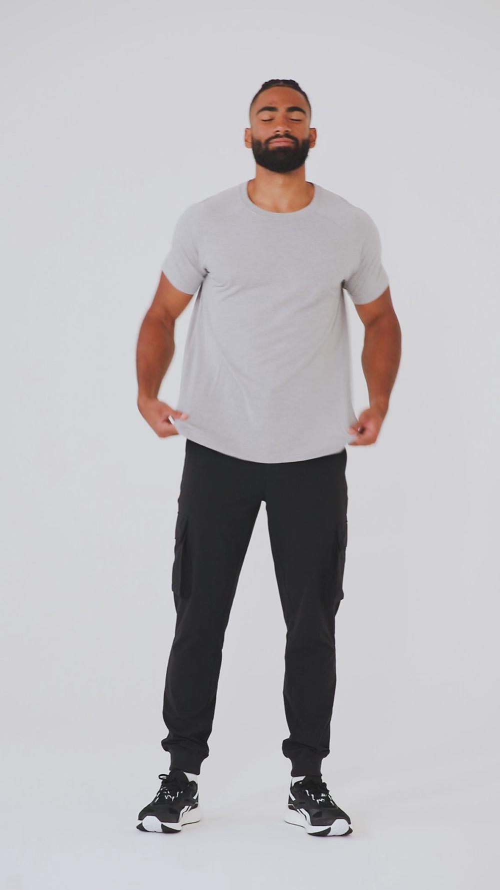 Camisetas Running Alo Yoga Triumph Raglan Hombre Azul Marino | Colombia  PSZF-59087