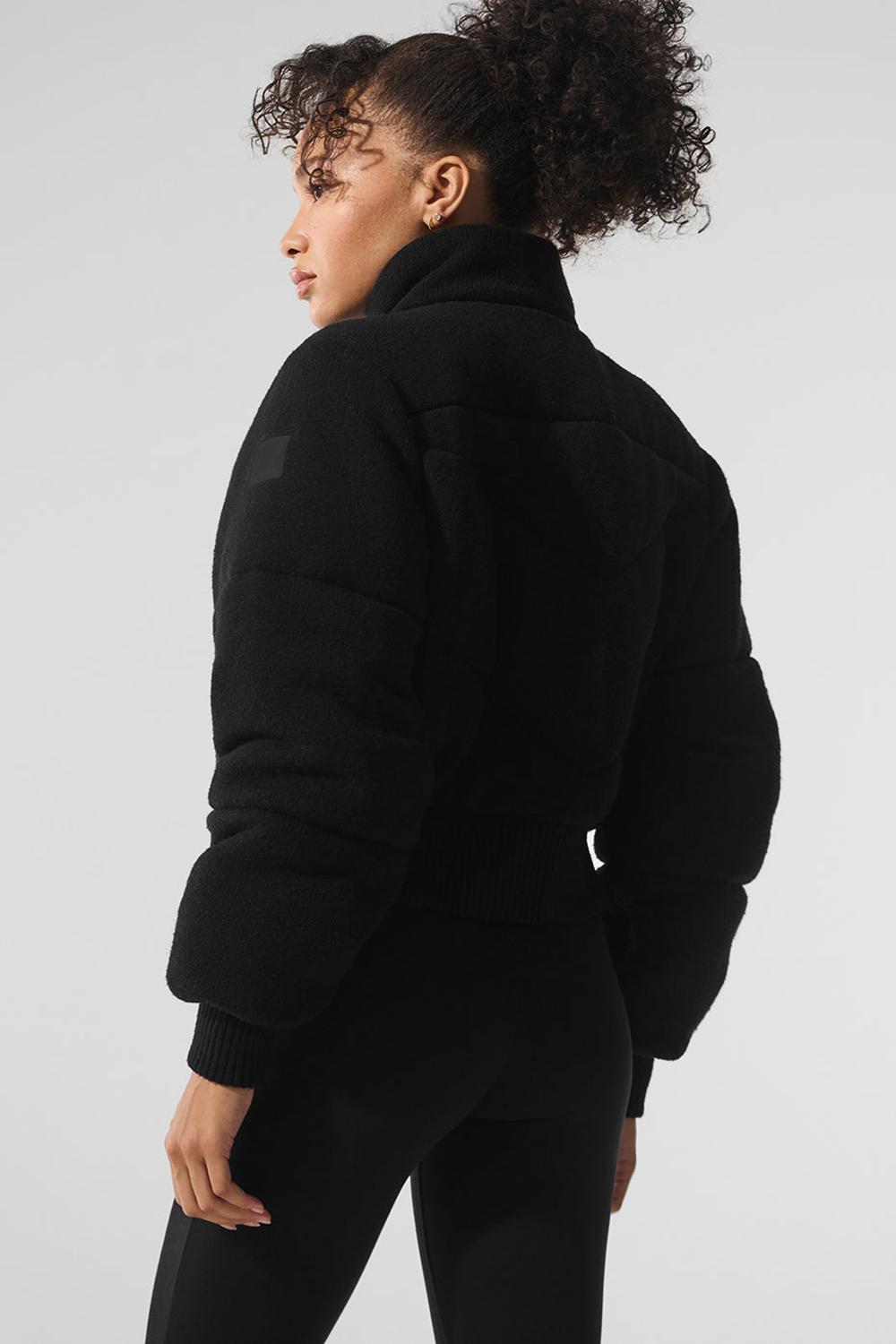 Chaqueta Puffer Alo Yoga Darling Sweater Mujer Negras | Colombia  SENY-67409