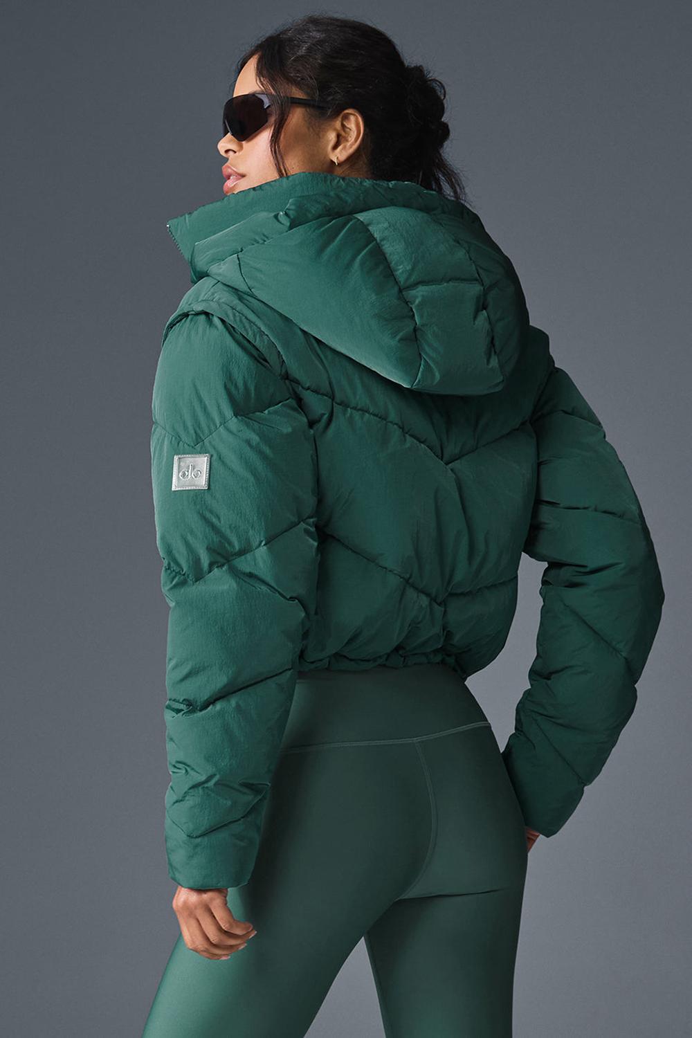 Chaqueta Puffer Alo Yoga Glacier Mujer Winter Ivy | Colombia  MSWY-93164