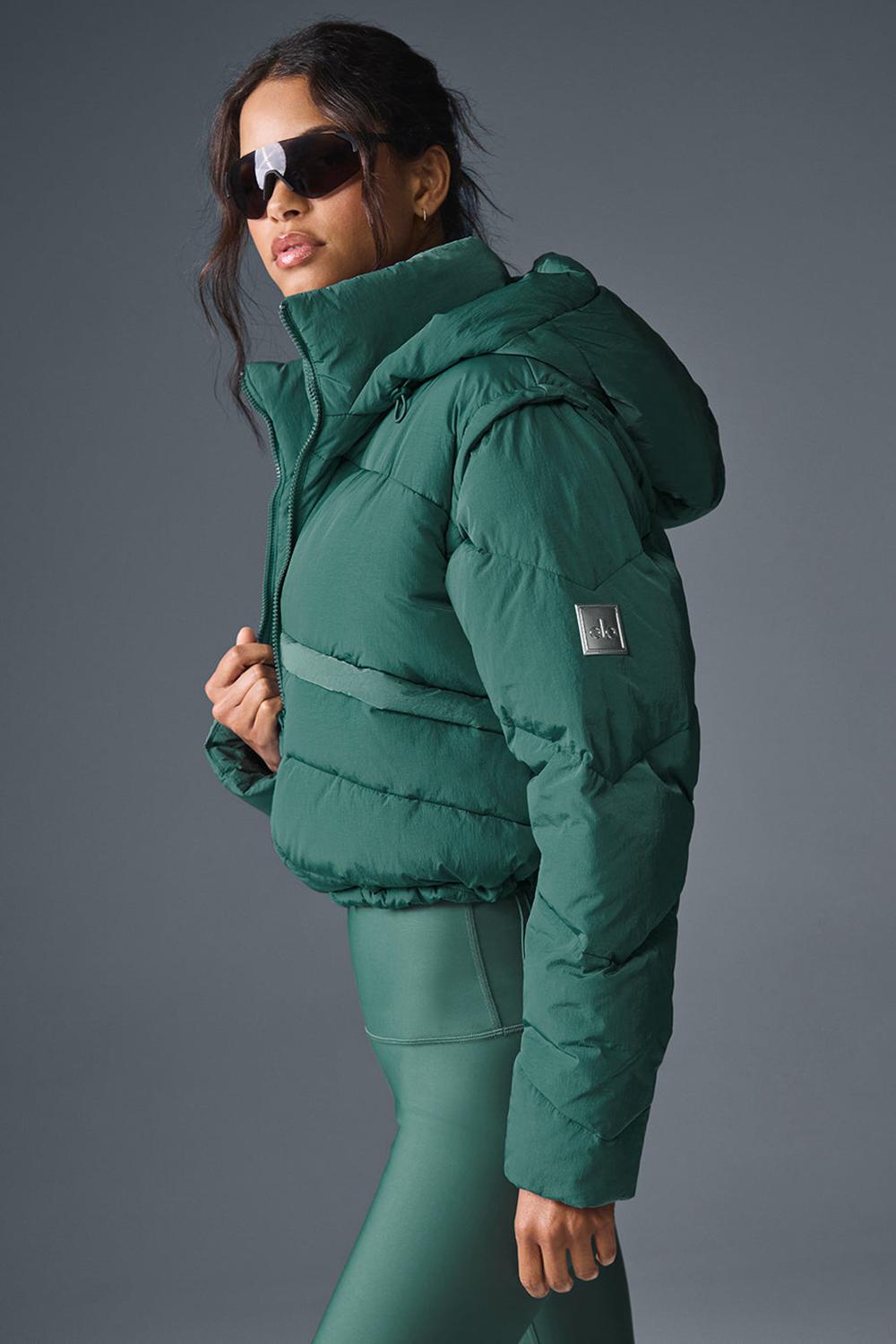 Chaqueta Puffer Alo Yoga Glacier Mujer Winter Ivy | Colombia  MSWY-93164