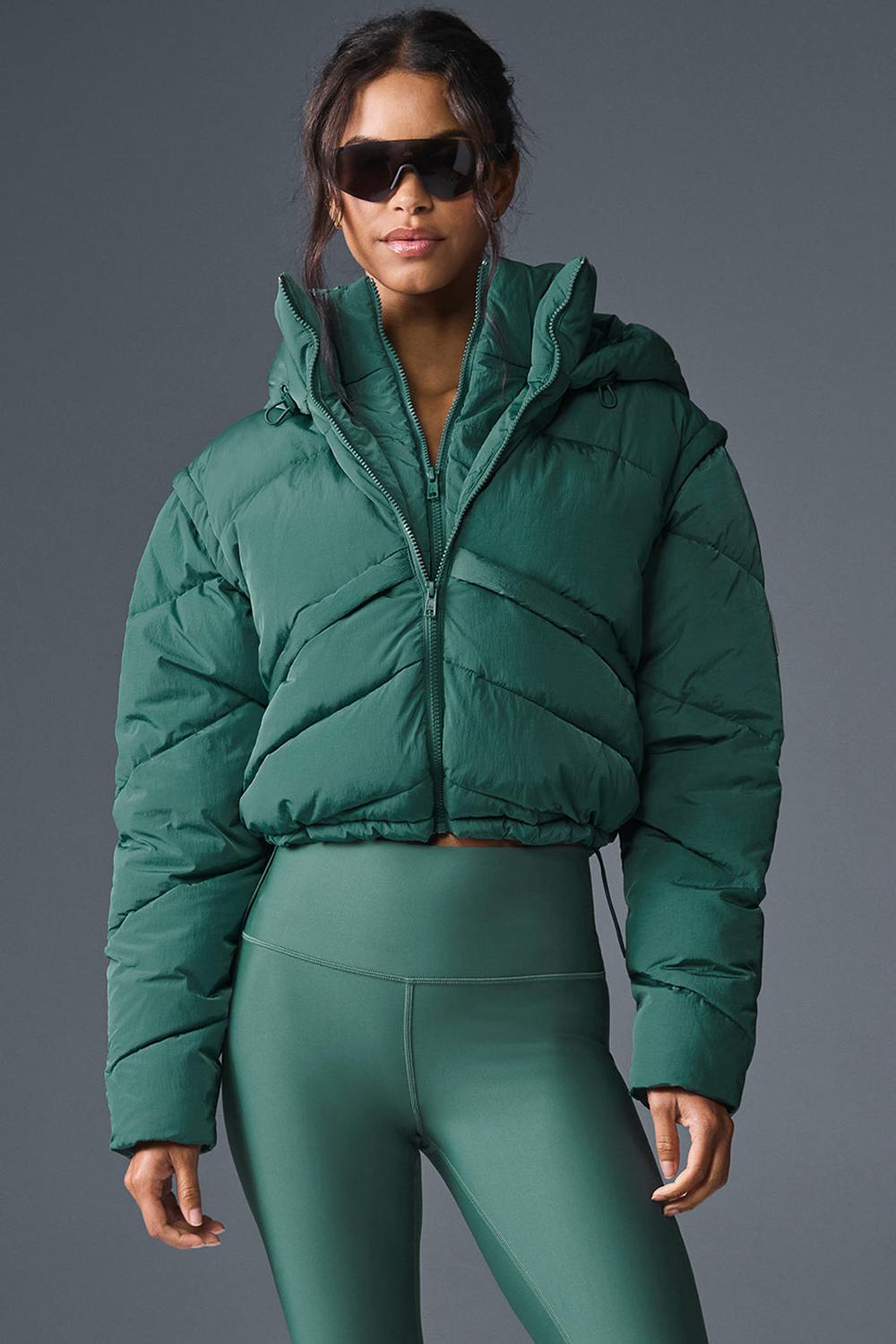 Chaqueta Puffer Alo Yoga Glacier Mujer Winter Ivy | Colombia  MSWY-93164