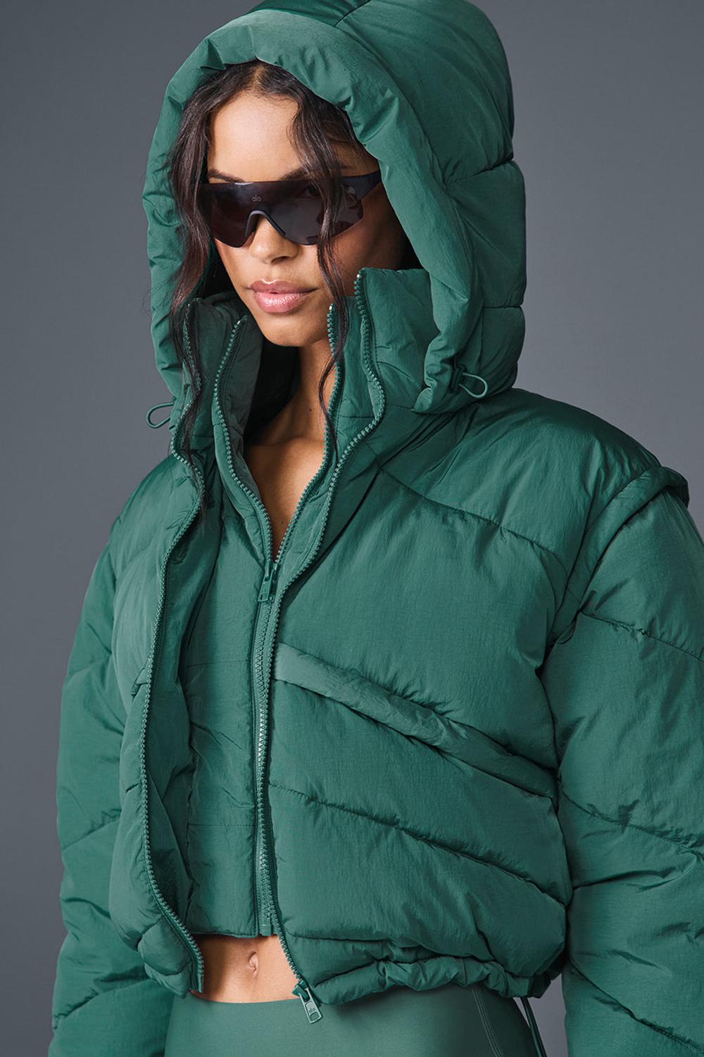 Chaqueta Puffer Alo Yoga Glacier Mujer Winter Ivy | Colombia  MSWY-93164