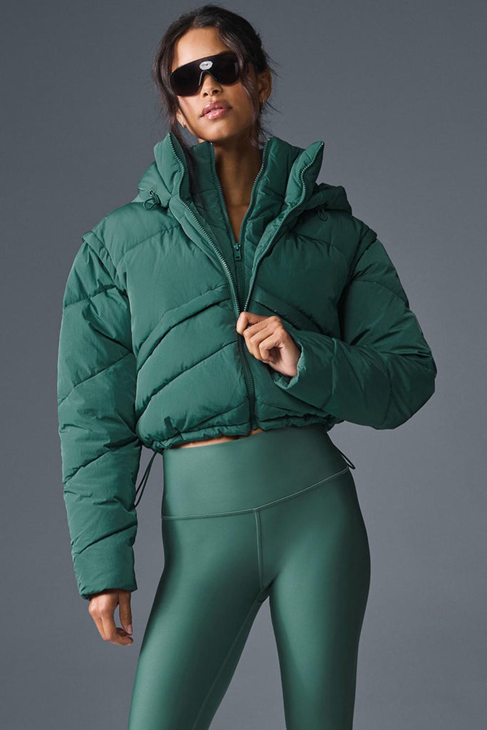 Chaqueta Puffer Alo Yoga Glacier Mujer Winter Ivy | Colombia  MSWY-93164