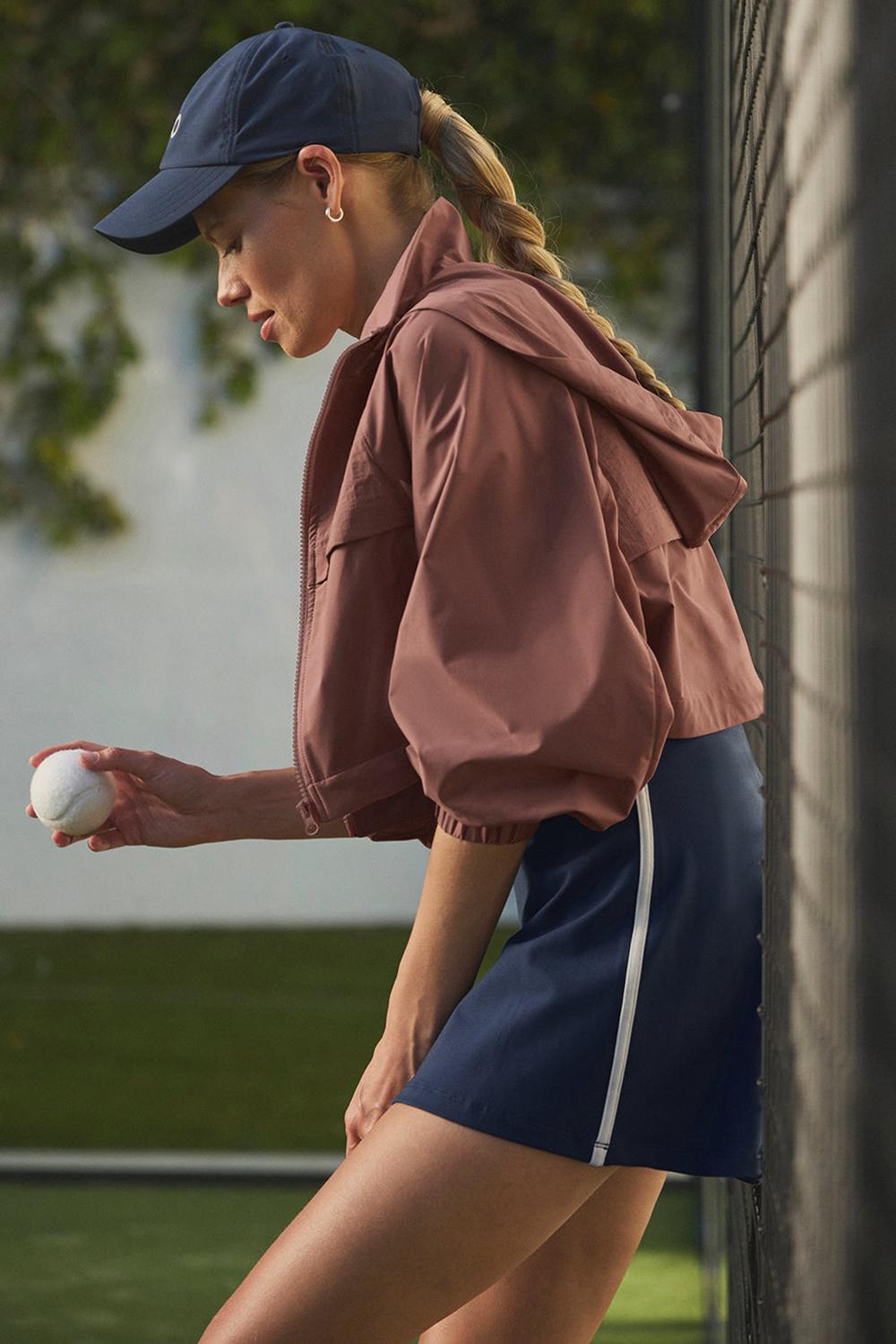 Chaquetas Alo Yoga Cropped Playmaker Mujer Chestnut | Colombia  CHEI-08374