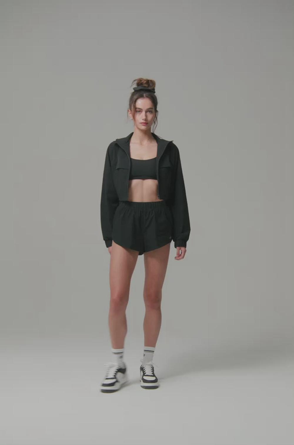 Chaquetas Alo Yoga Cropped Playmaker Mujer Chestnut | Colombia  CHEI-08374