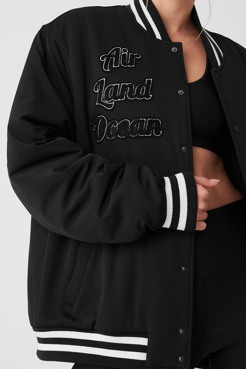 Chaquetas Alo Yoga G.O.A.T Mujer Negras | Colombia  JKYB-02178