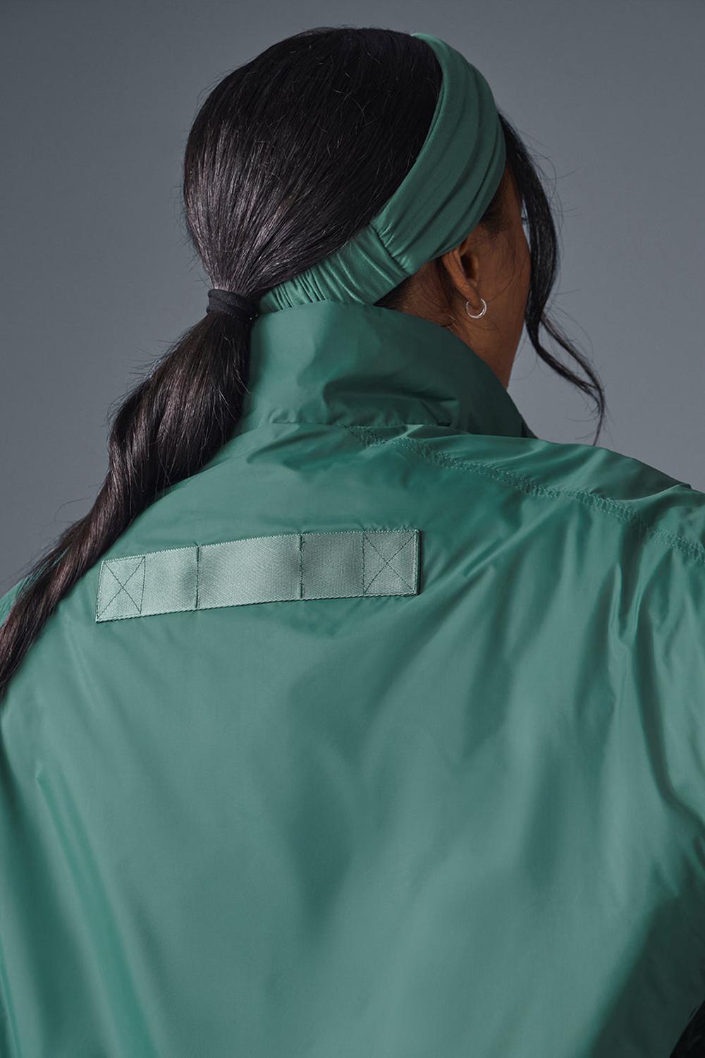 Chaquetas Alo Yoga Latitude Light Weight 1/2 Zip Pullover Mujer Winter Ivy | Colombia  CIQT-94235
