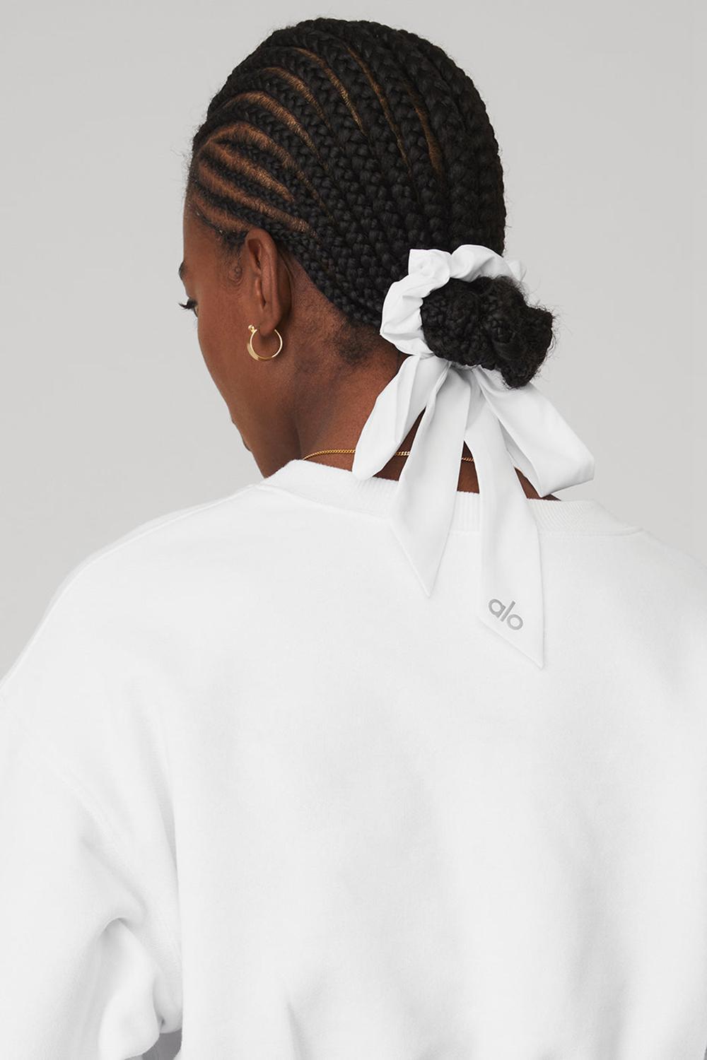 Coletero Alo Yoga Love Knots Tie Mujer Blancas | Colombia  YJIC-47853