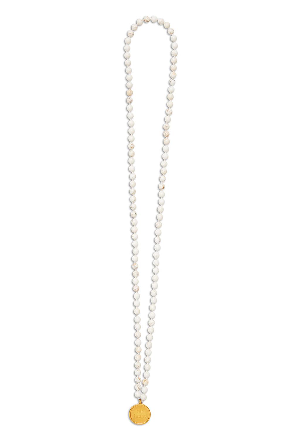 Collares Alo Yoga White Turquoise Mala Hombre Blancas | Colombia  RETH-34769