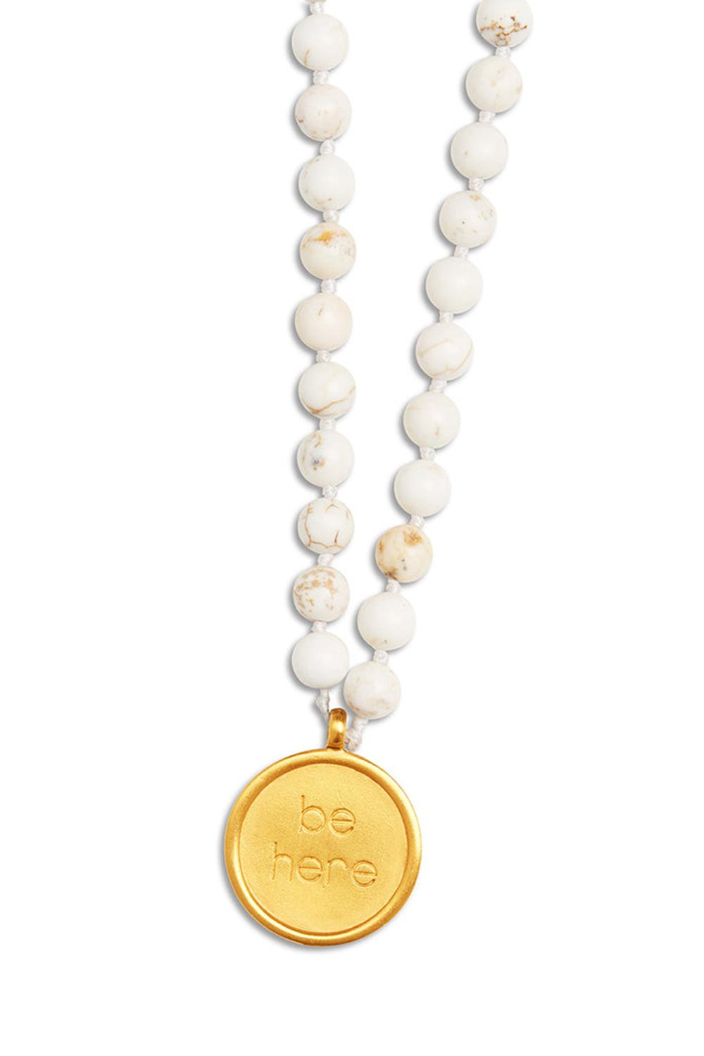 Collares Alo Yoga White Turquoise Mala Hombre Blancas | Colombia  RETH-34769