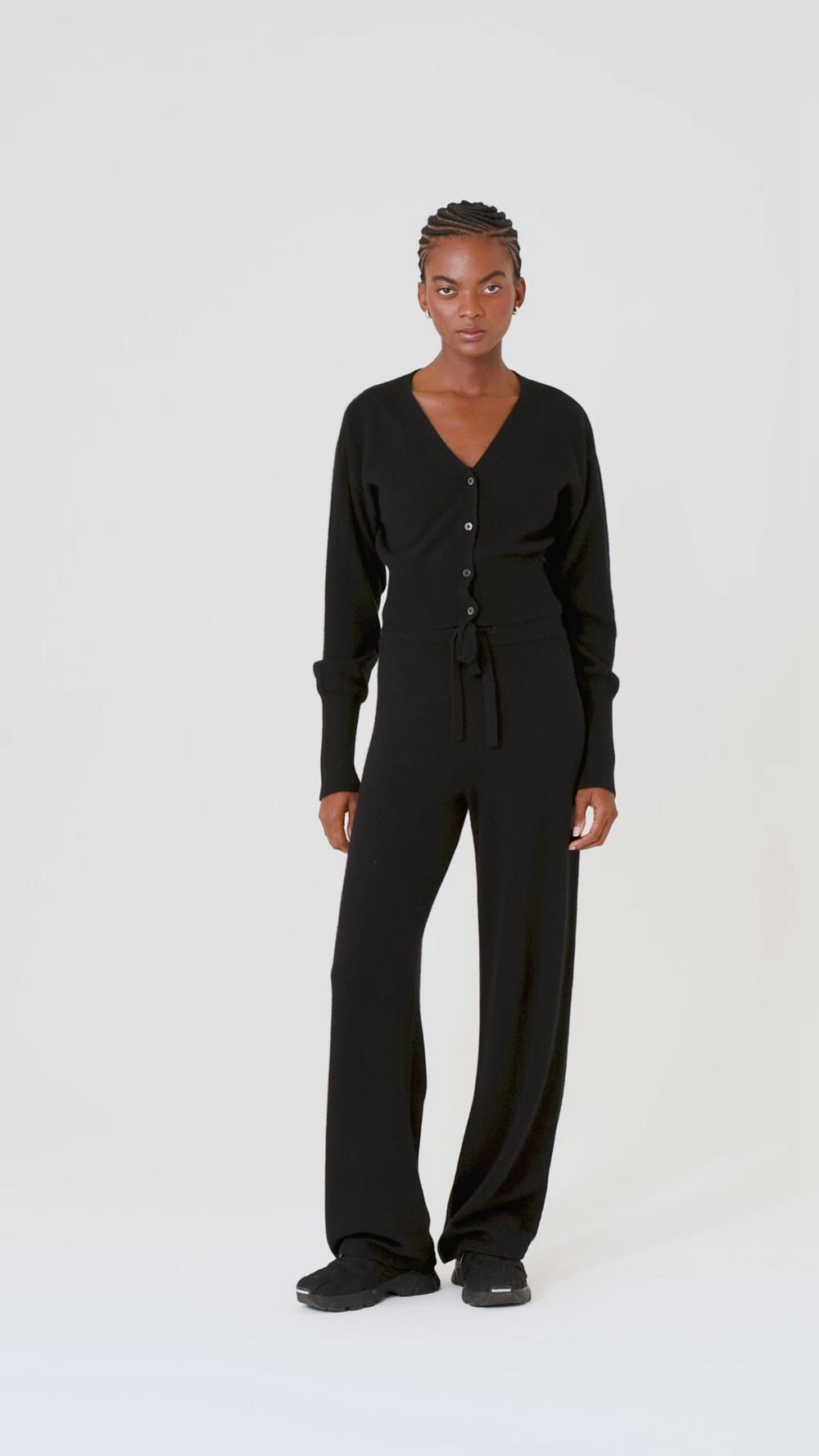 Cárdigan Alo Yoga Cashmere Jet Set Mujer Azul Marino | Colombia  KTWS-02835