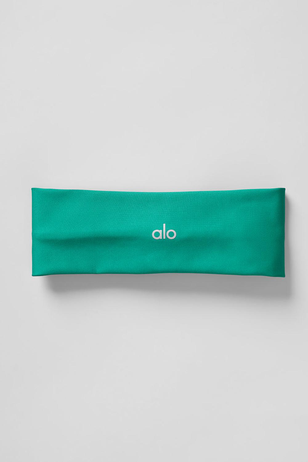 Diadema Alo Yoga Airlift Mujer Verde | Colombia  GBDZ-28760