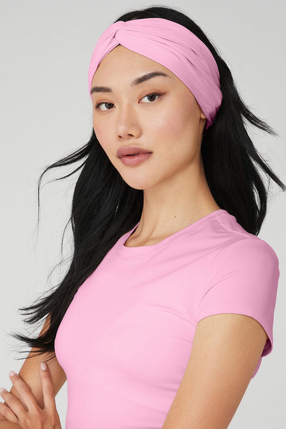 Diadema Alo Yoga Alosoft Mujer Rosas | Colombia  ODNL-54672