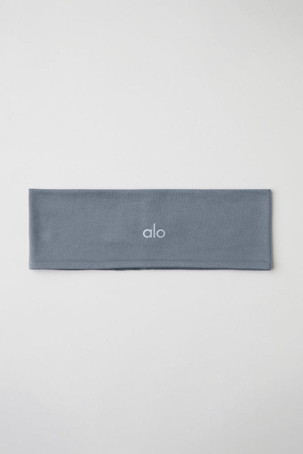 Diadema Alo Yoga Performance Conquer Hombre Gris | Colombia  VBMT-10854