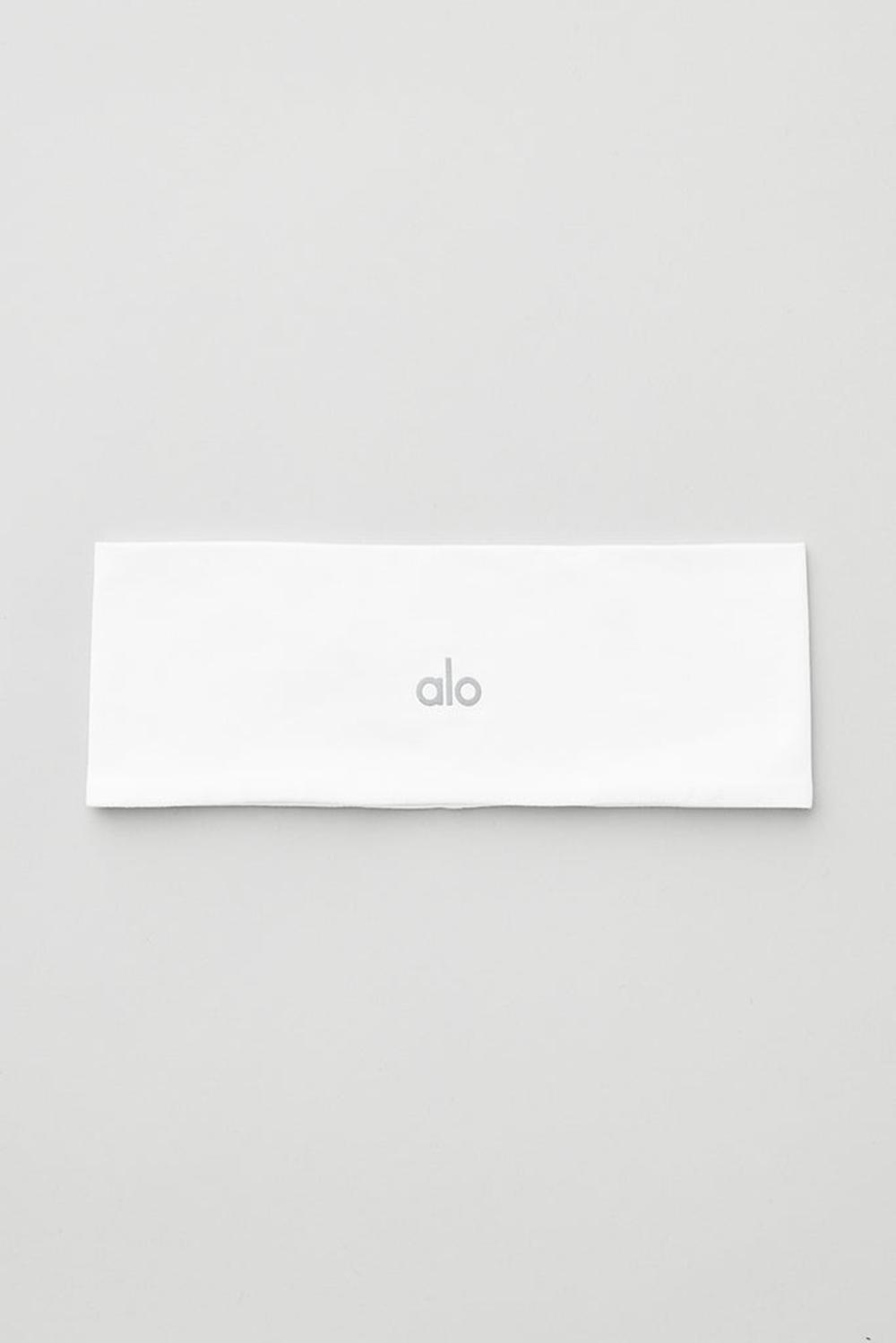 Diadema Alo Yoga Performance Conquer Mujer Blancas | Colombia  GOED-87035