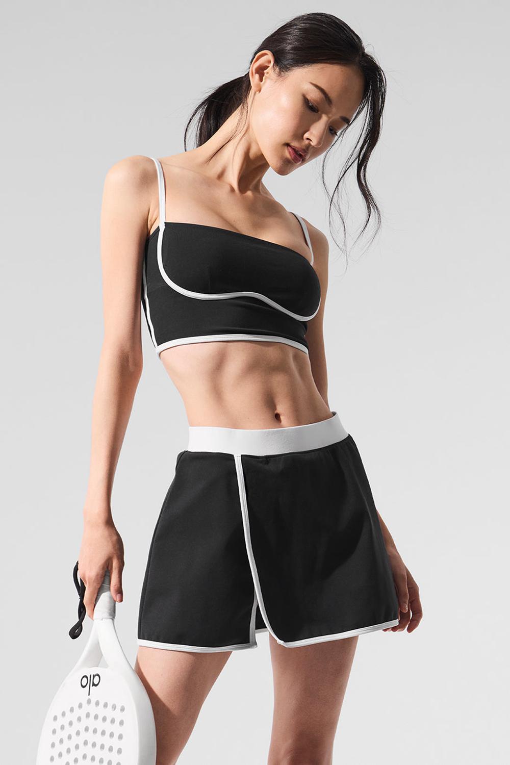 Falda Alo Yoga Airbrush Streamlined Mujer Negras Blancas | Colombia  WUPX-94780