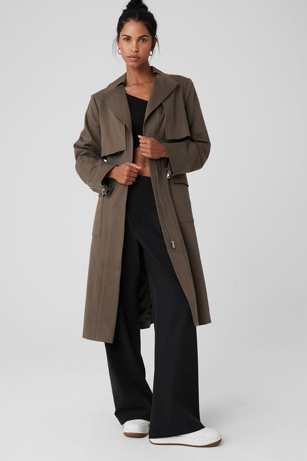 Gabardina Alo Yoga Formation Mujer Verde Oliva | Colombia  WEJD-20641