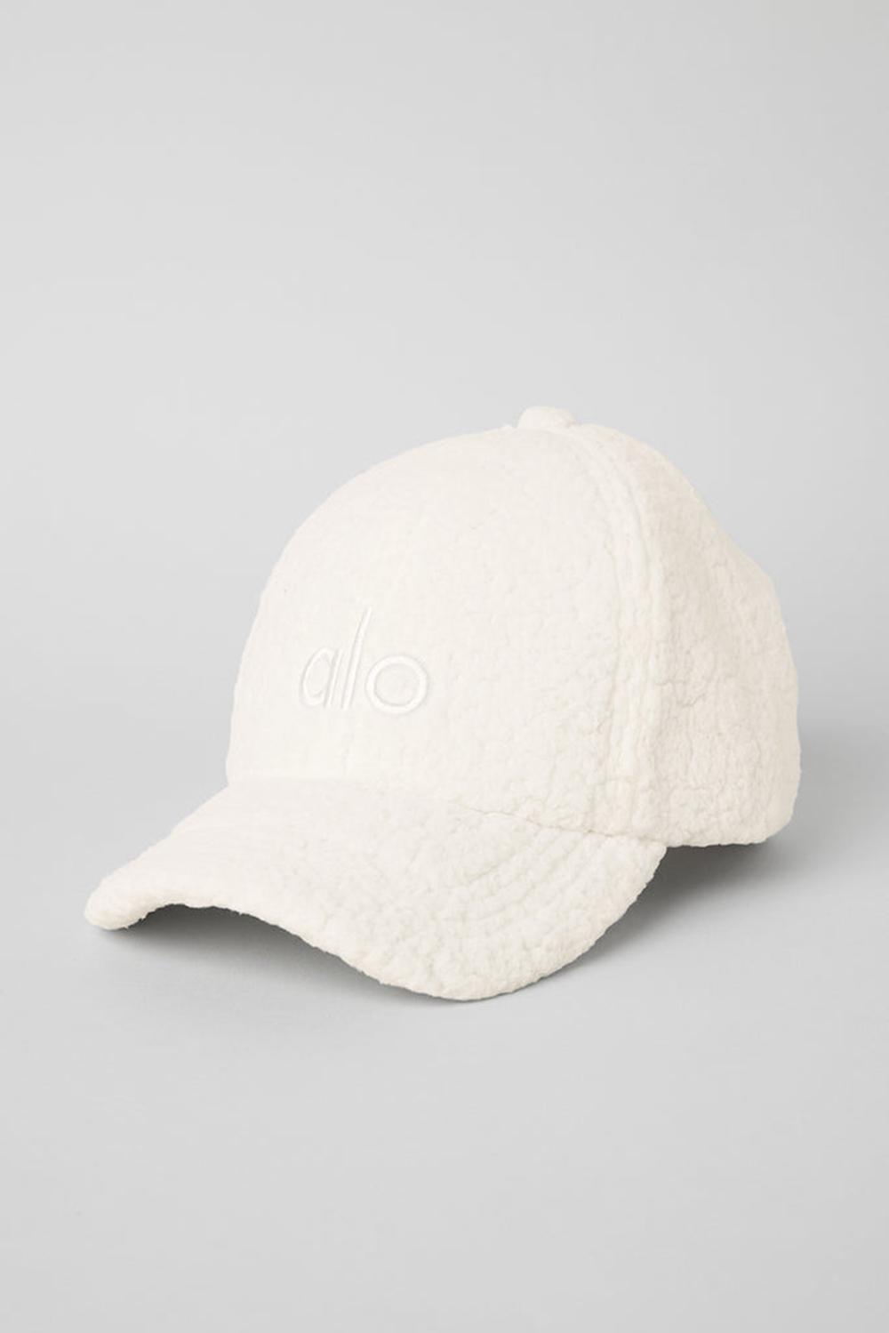 Gorras Alo Yoga Micro Sherpa Off-Duty Hombre Ivory | Colombia  MQJS-36502