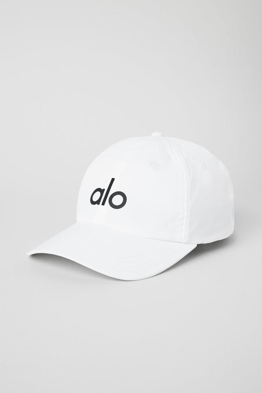 Gorras Alo Yoga Performance Off-Duty Mujer Blancas | Colombia  DWYP-52869