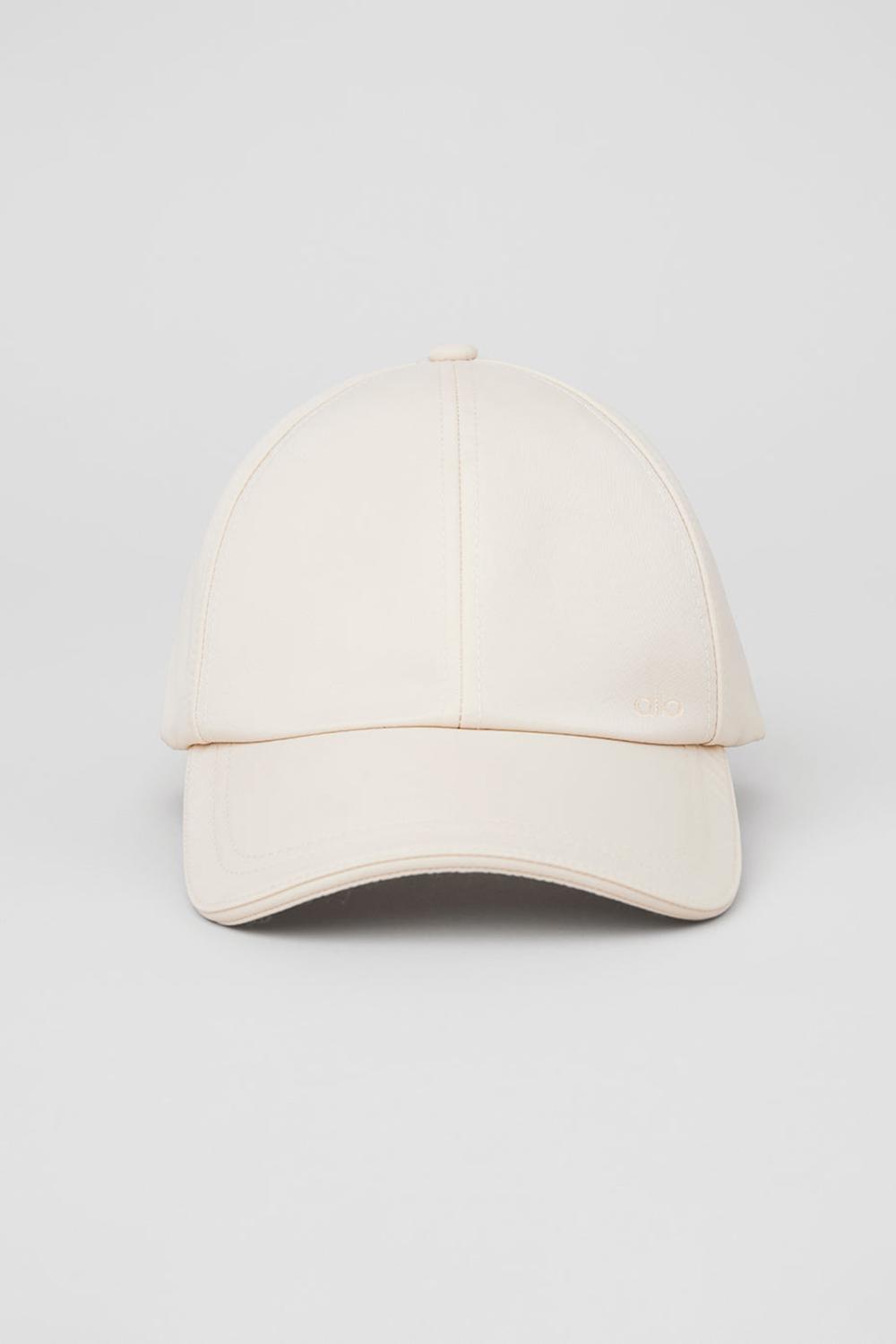 Gorras Alo Yoga Satin Off-Duty Hombre Creme | Colombia  EYOI-15708