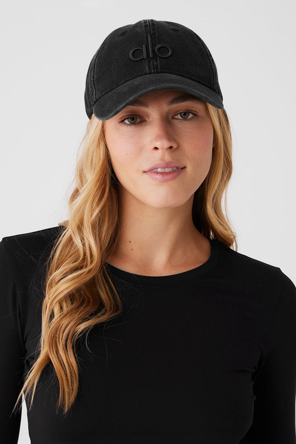Gorras Alo Yoga Washed Off-Duty Hombre Negras | Colombia  OWEM-53628