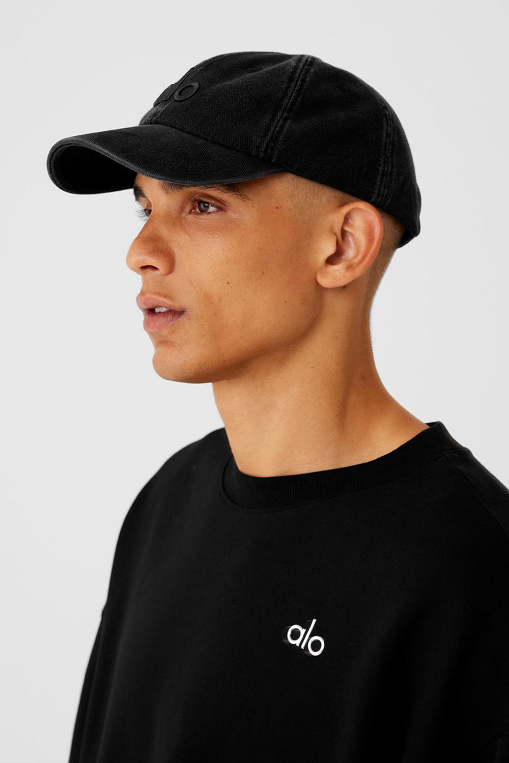 Gorras Alo Yoga Washed Off-Duty Hombre Negras | Colombia  OWEM-53628
