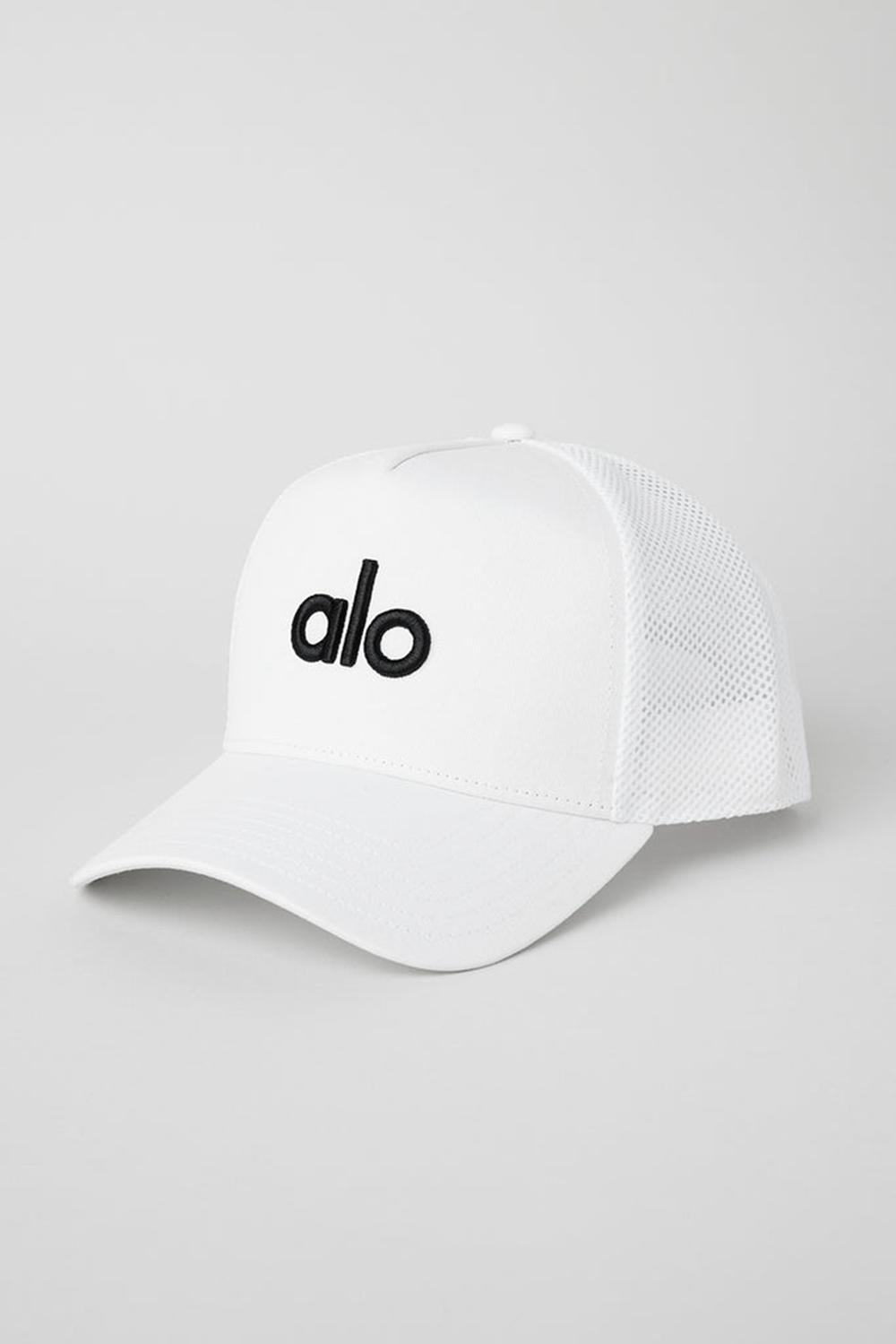 Gorras De Camionero Alo Yoga District Hombre Blancas Negras | Colombia  JFPQ-37214