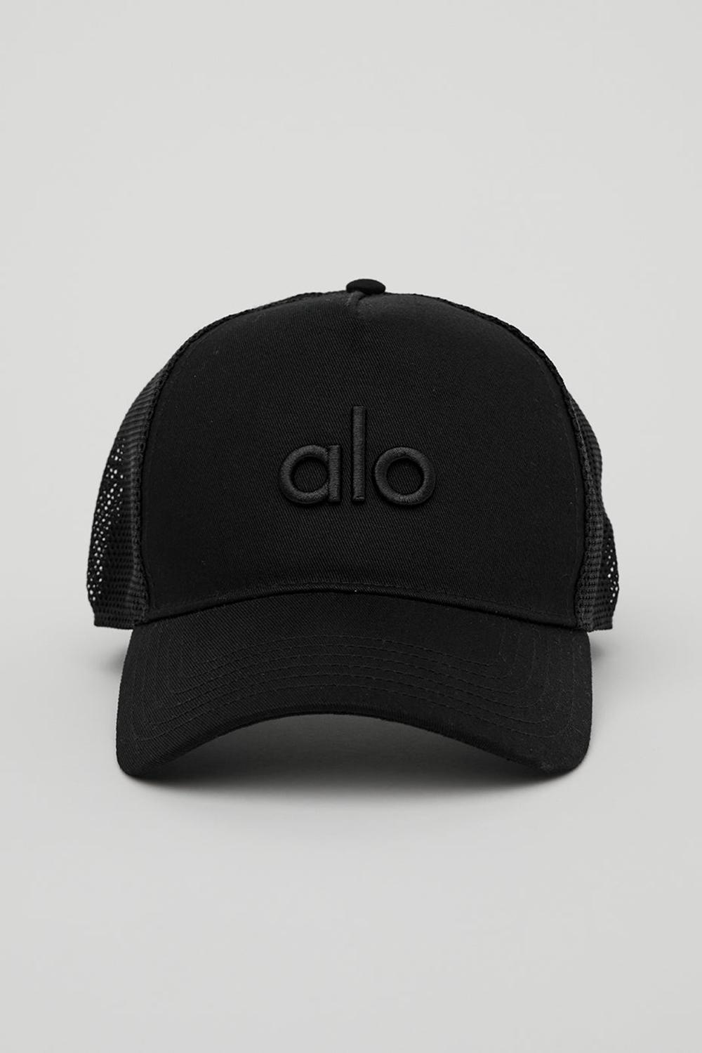 Gorras De Camionero Alo Yoga District Hombre Negras | Colombia  WTNQ-48059