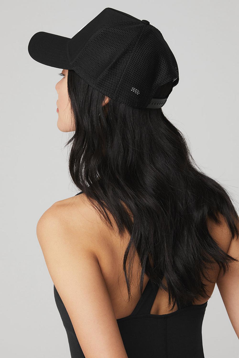 Gorras De Camionero Alo Yoga District Hombre Negras | Colombia  WTNQ-48059
