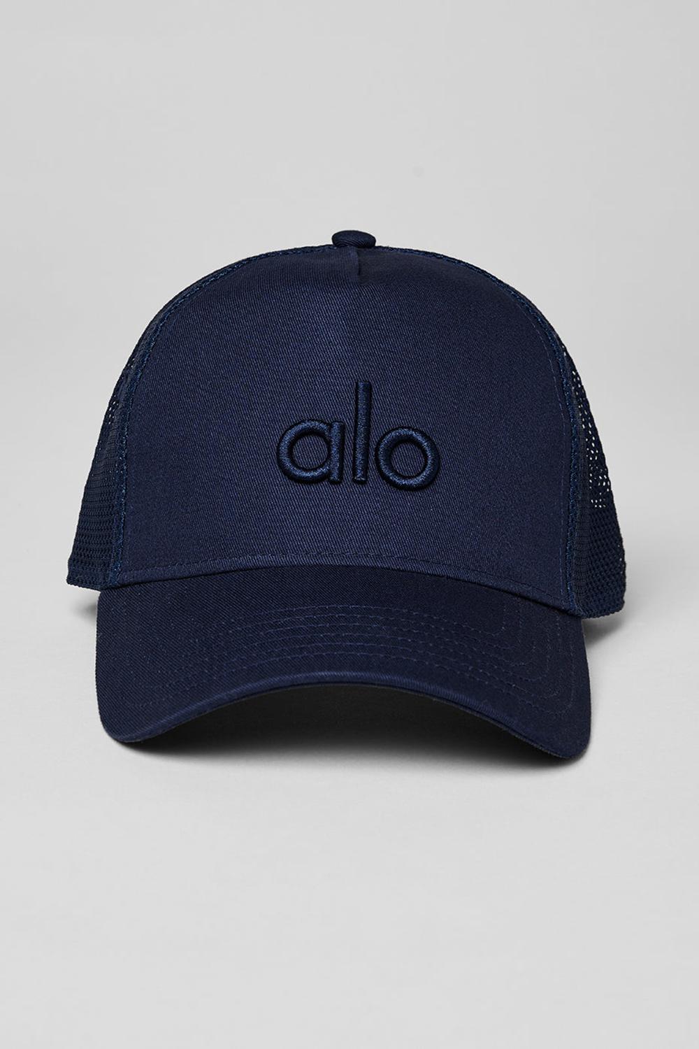 Gorras De Camionero Alo Yoga District Hombre Azul Marino | Colombia  EDWF-19346