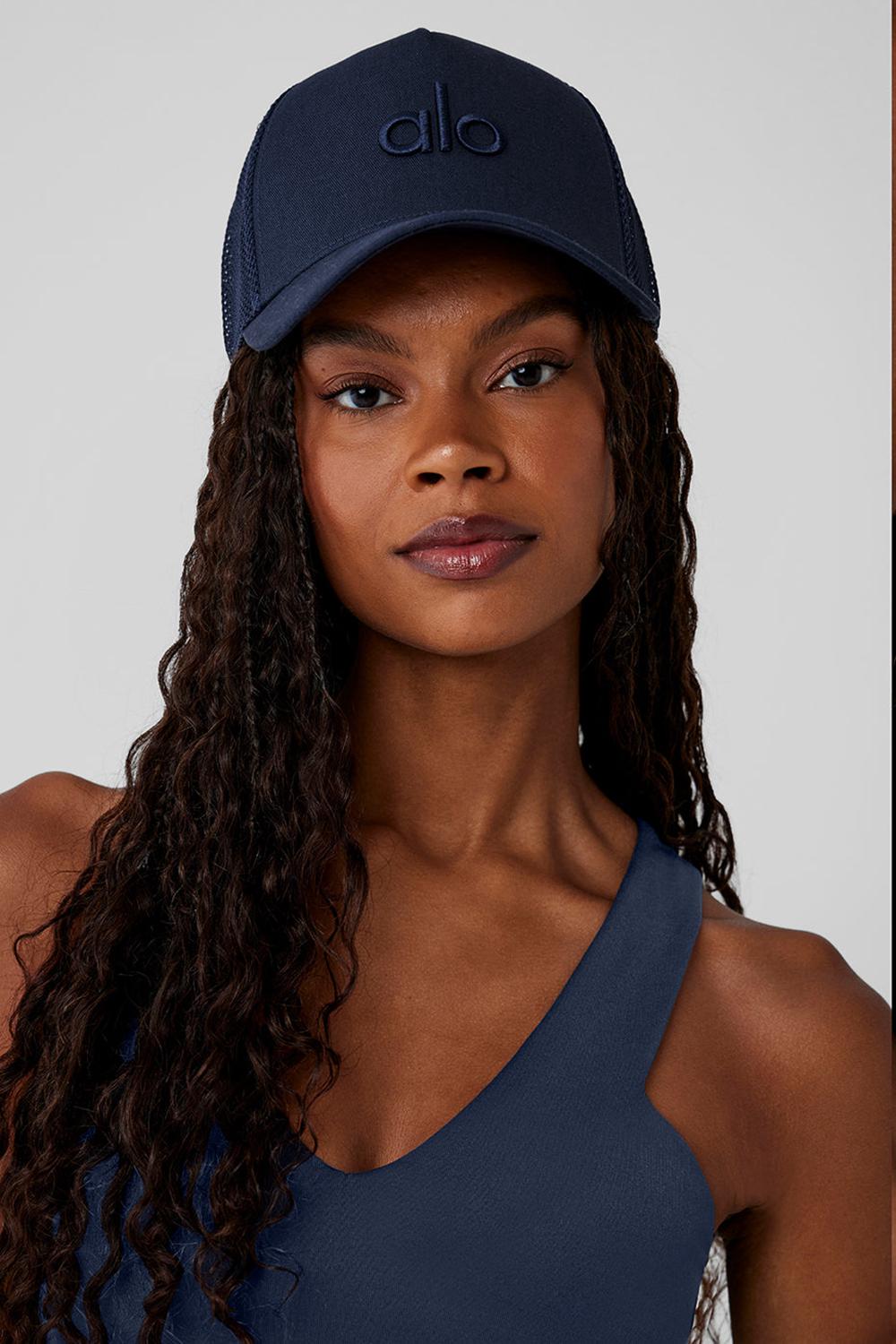 Gorras De Camionero Alo Yoga District Hombre Azul Marino | Colombia  EDWF-19346