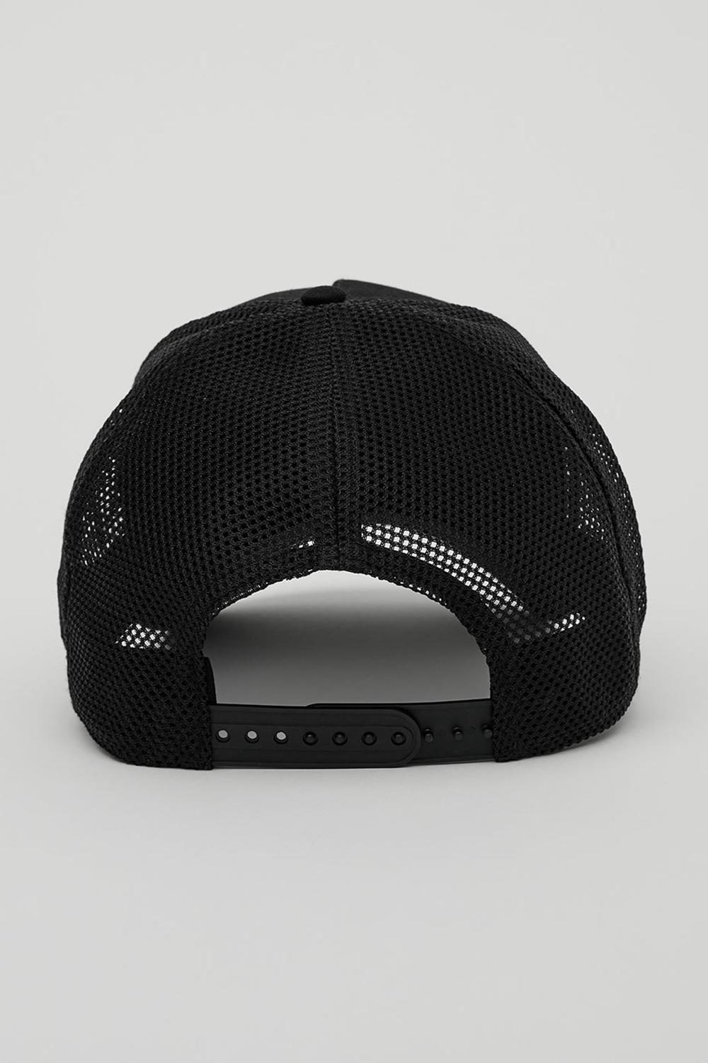 Gorras De Camionero Alo Yoga District Mujer Negras | Colombia  TKQU-41762