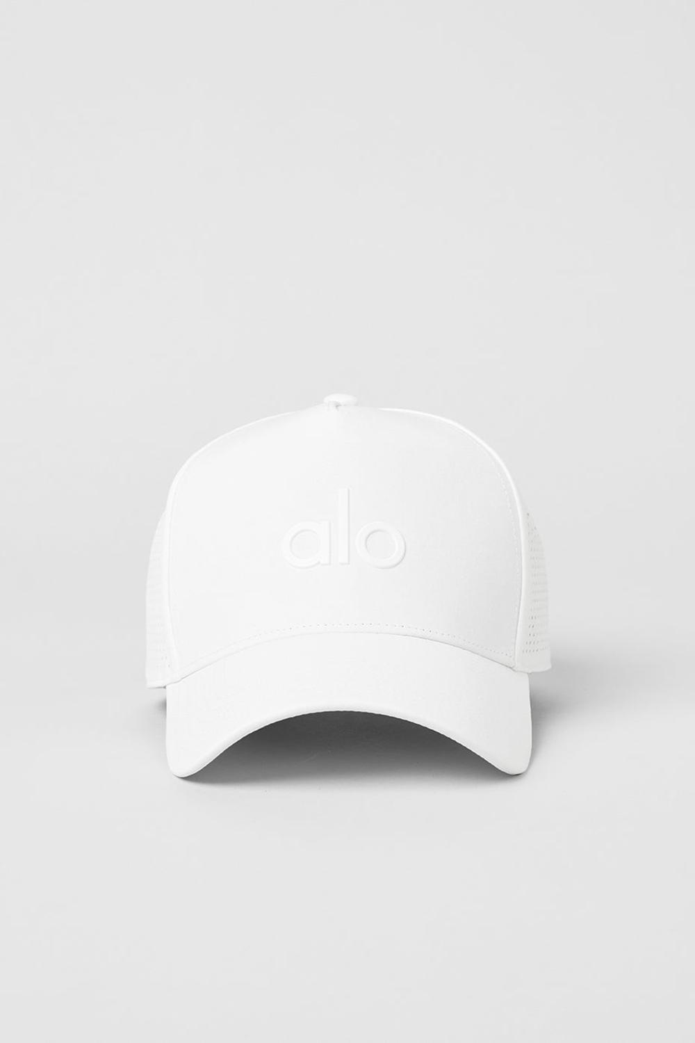 Gorras De Camionero Alo Yoga Performance District Mujer Blancas | Colombia  JEIT-95873