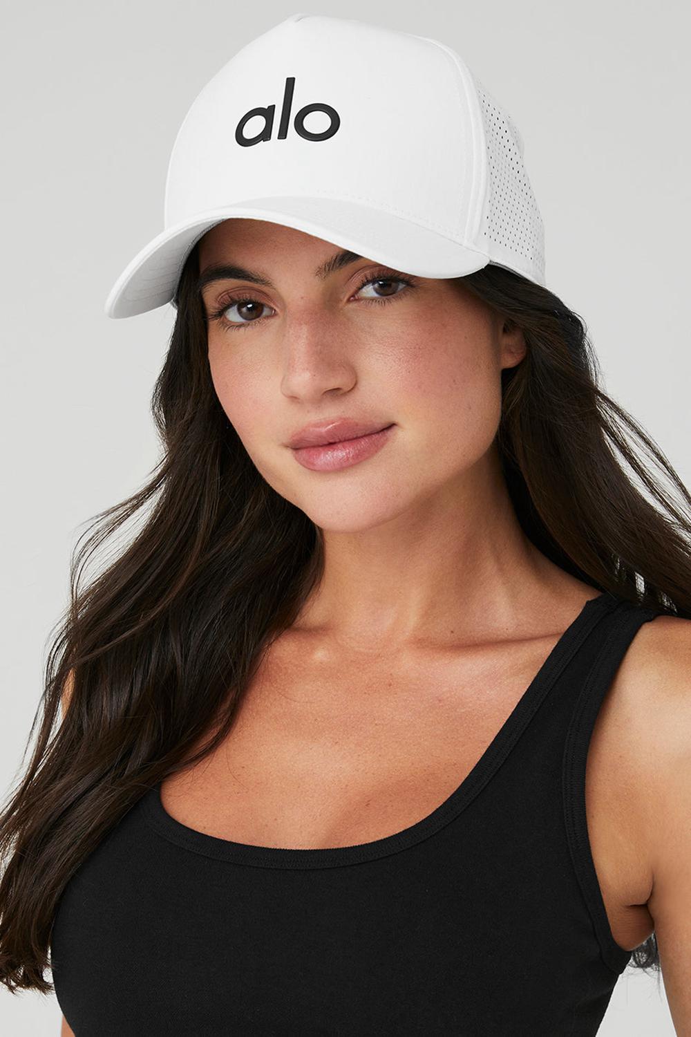 Gorras De Camionero Alo Yoga Performance District Mujer Blancas Negras | Colombia  GSMF-35108