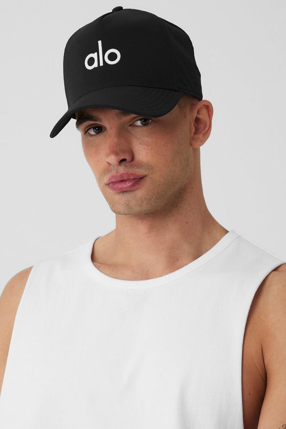 Gorras De Camionero Alo Yoga Performance District Hombre Negras Blancas | Colombia  EMKL-67489