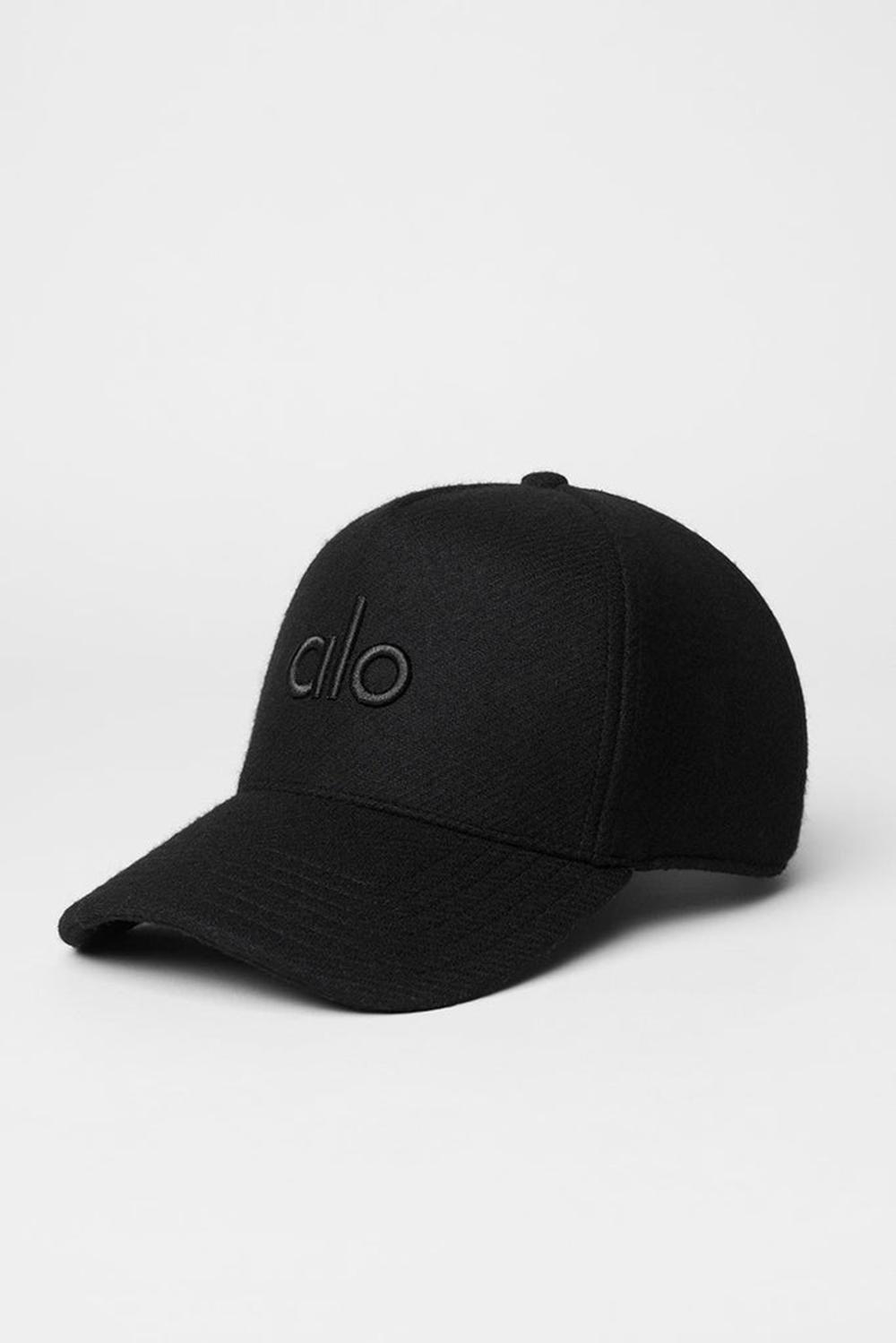 Gorras De Camionero Alo Yoga Wool District Mujer Negras | Colombia  LXET-76452
