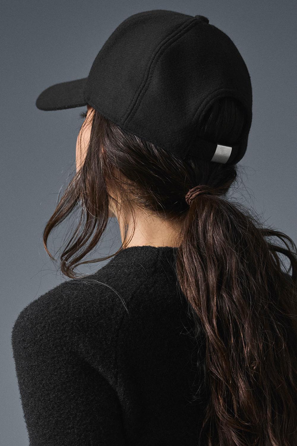 Gorras De Camionero Alo Yoga Wool District Hombre Negras | Colombia  TNYG-56734